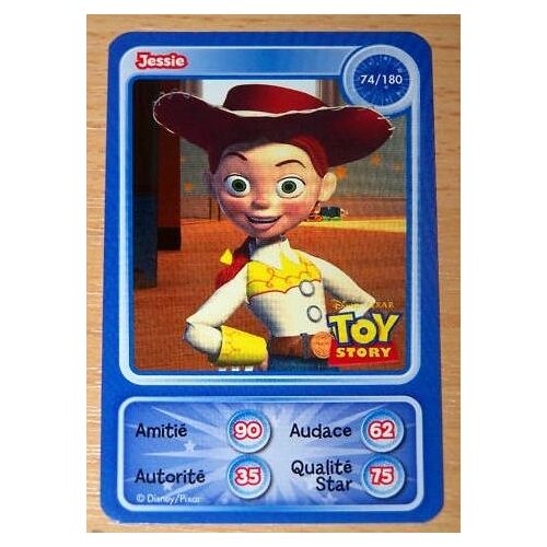 Carte Auchan Disney N° 74 / 180 Jessie