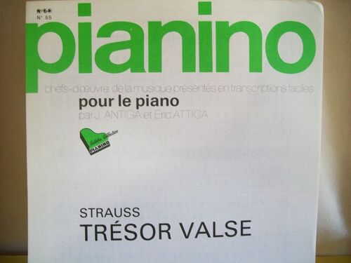 Pianino N°55 :Strauss "Tresor Valse"