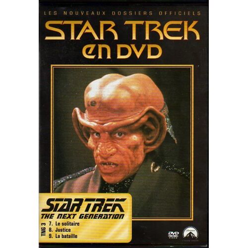 Star Trek - The Next Generation En Dvd N° 03: Épisodes 7-8-9