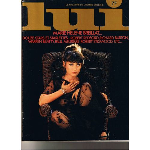 Lui N° 177 Du 01/10/1978 - Marie-Helene Breullat... Douze Stars Et Starlettes... Robert Redford, Richard Burton, Warren Beatty, Paul Meurisse, Robert Stigwood, Etc