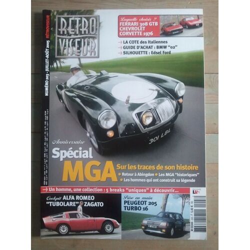 Retroviseur  N° 203 : Special Mga