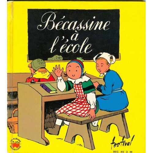 Becassine À L'école - Livre Disque