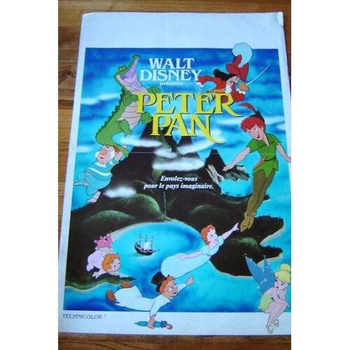 Peter Pan Envolez Vous Pour Le Pays Imaginaire / Affiche Eo 1953???