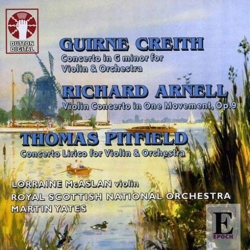Violin Concertos By Crieth Arnell & Pitfield