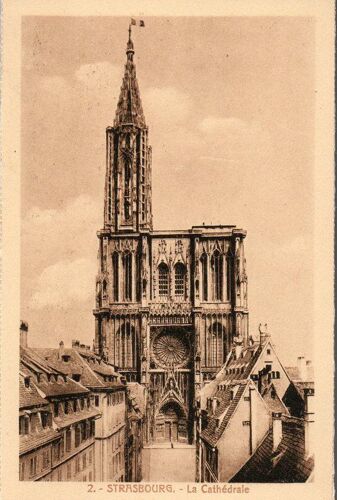 Carte Postale - Strasbourg  La Cathédrale 1930