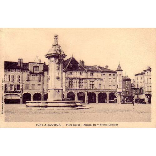 Pont A Mousson - Place Duroc - Maison Des 7 Peches Capitaux - Neuve - Ref 021 948