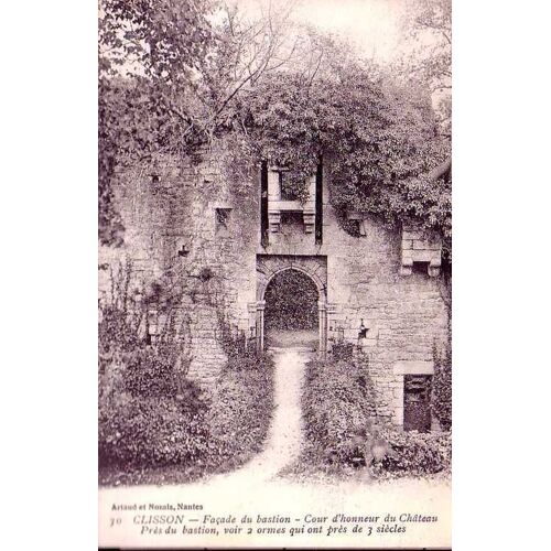 Clisson - Façade Du Bastion - Cour D'honneur Du Chateau - Neuve - Ref 021 938