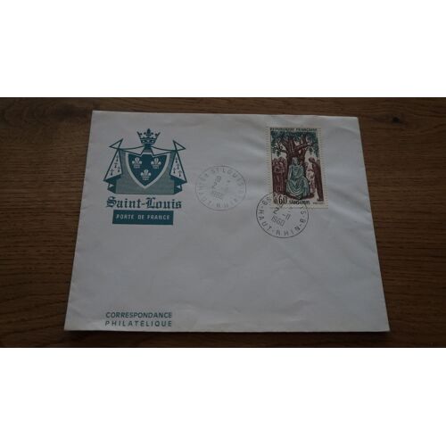 Enveloppe Correspondance Philatelique Saint Louis