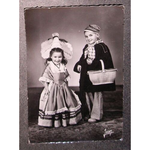 Carte Postale Écrite En 1958 La Normandie 949 Les Petits Normands