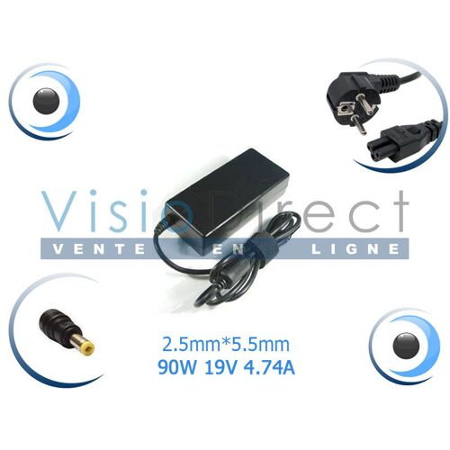 Adaptateur Alimentation Chargeur pour portable HP COMPAQ Presario 2535 - Visiodirect -