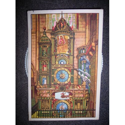 Carte Postale Non Écrite L'horloge Astronomique De La Cathédrale De Strasbourg
