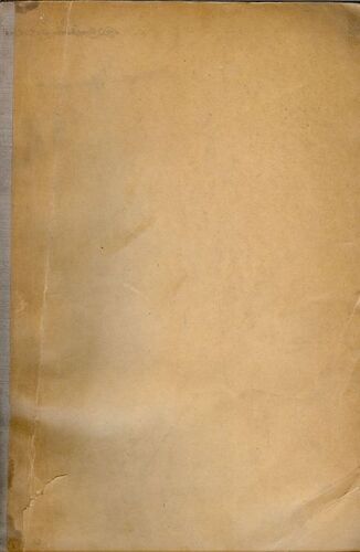 Le Livre Gris Belge - Épreuve Tapée À La Machine À Écrire Avant Publication.