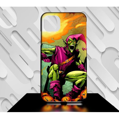 Coque Compatible Pour Iphone 12 Pro Bouffon Vert Comics 02