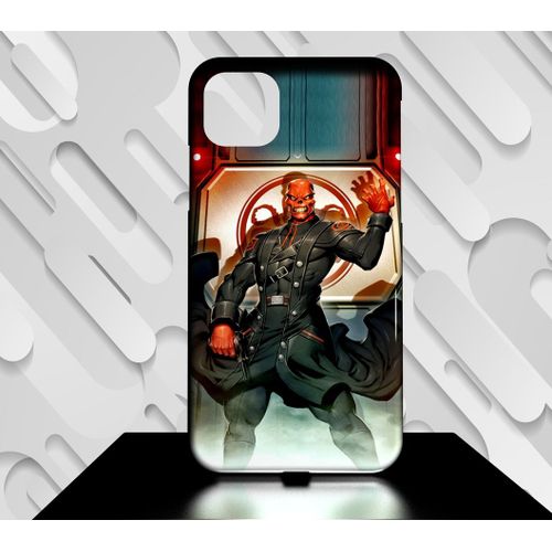 Coque Compatible Pour Iphone 11 Crane Rouge Comics 01