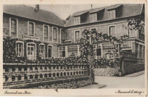Carte Postale - Berneval "Berneval-Cottage" 1930