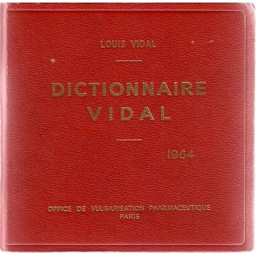 Dictionnaire Vidal - 1966