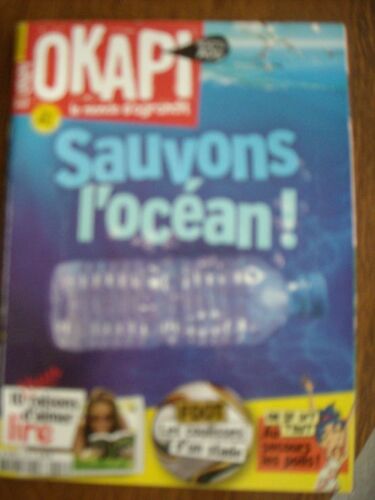 Okapi  N° 893 : Sauvons L'océan !