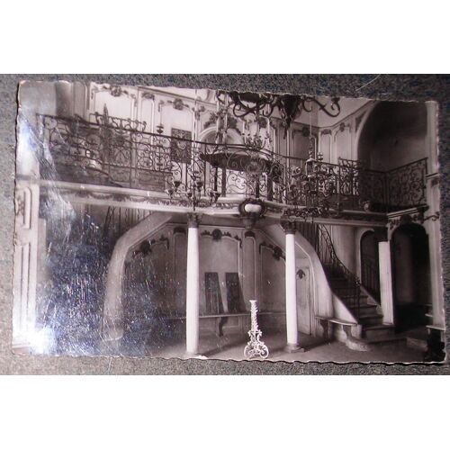 Carte Postale Écrite En 1954.Cavaillon Intérieur De La Synagogue