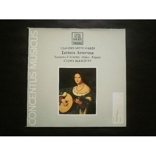 Lettera Amorosa,Lamento D'arianna,Orfeo,Poppea