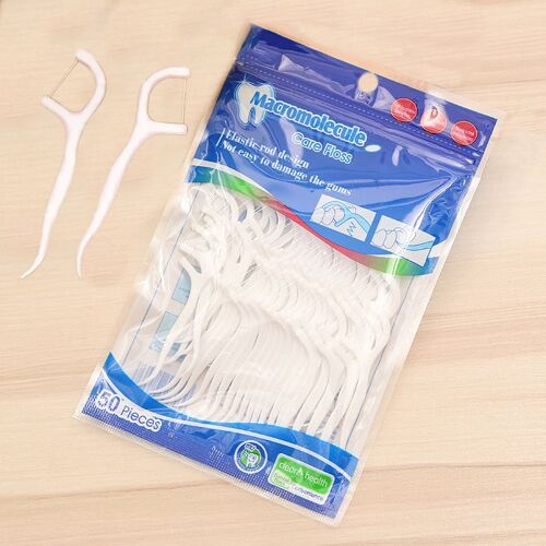 Ages 50 Pcs/Lot Dentaire Flosser Hygiène Buccale Bâtons Dentaires Dentaire Fil Dentaire Dents Orales Choisir Des Choix De Dents Abs Fil Avec Étui Portable 