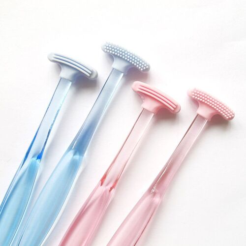 Ages Grattoir À Langue Douce Chaude Nettoyant Souffle Frais Soins De Santé Brosse À Langue Nettoyage De La Surface De La Langue Brosses De Nettoyage Oral 