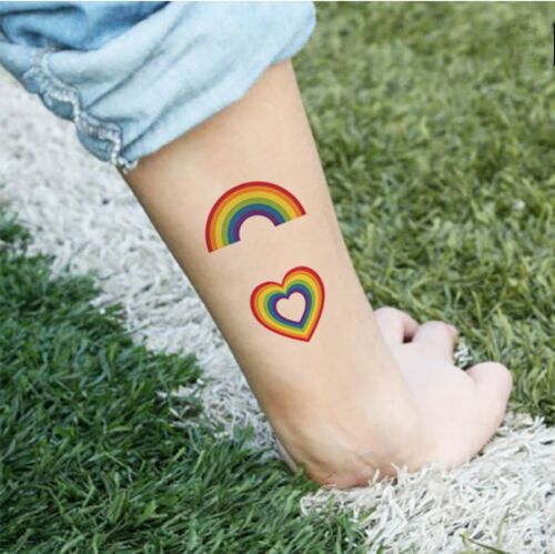 Ages Amour Coeurs Lgbt Autocollants Gay Lesbiennes Autocollants Fierté Arc-En-Ciel Drapeau Ruban Défilés Festival Fête Faveurs Décorations 