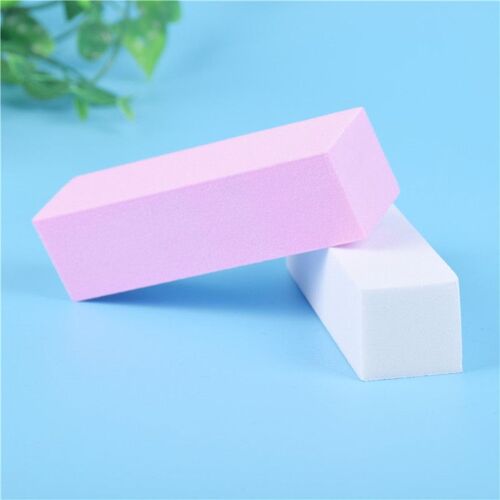 Ages 10 Pièces/5 Pièces Tampon À Ongles Blanc Rose Vert Ponçage Meulage Bloc De Polissage Fichier Nail Art Manucure Outils Soins Des Ongles Kits De Traitement 