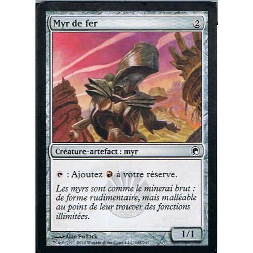 Myr De Fer ( Iron Myr ) - Magic Mtg - Cicatrices  - C
