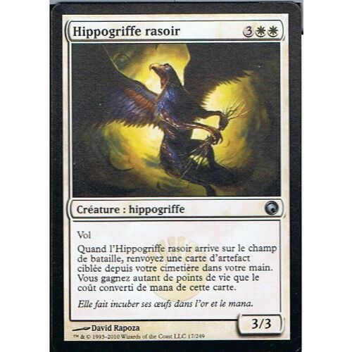Hippogriffe Rasoir ( Razor Hippogriff ) - Magic Mtg - Cicatrices  - U