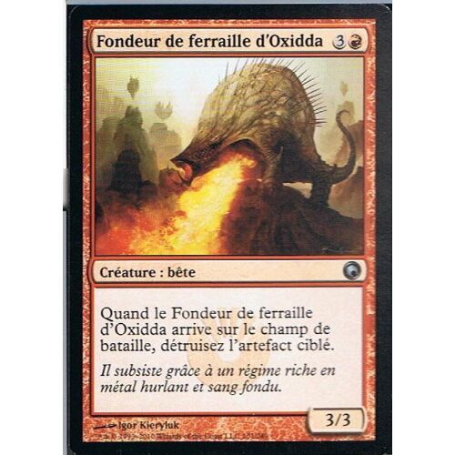 Fondeur De Ferraille D'oxidda ( Oxidda Scrapmelter ) - Magic Mtg - Cicatrices  - U