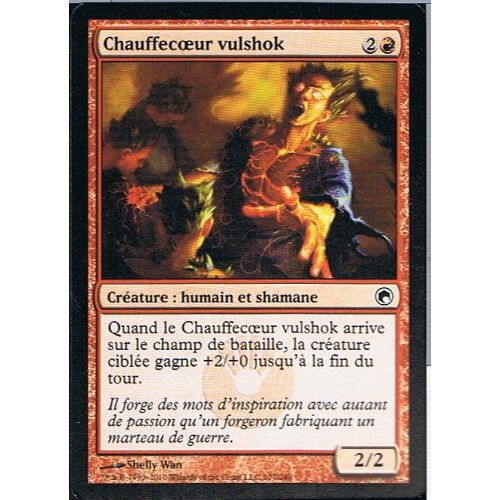 Chauffec¿Ur Vulshok ( Vulshok Heartstoker ) - Magic Mtg - Cicatrices  - C