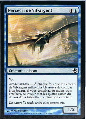 Percecri De Vif-Argent ( Screeching Silcaw ) - Magic Mtg - Cicatrices  - C