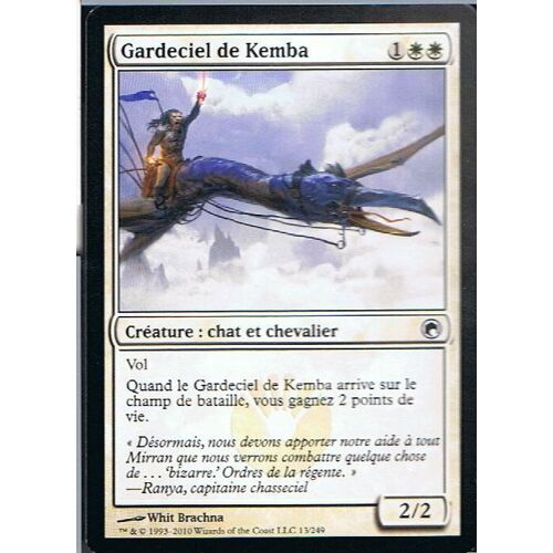 Gardeciel De Kemba ( Kemba's Skyguard ) - Magic Mtg - Cicatrices  - C