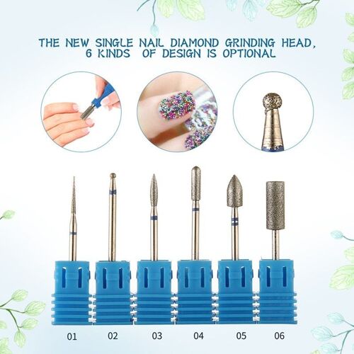 Ages Fraise Fraise Manucure Coupe-Ongles Pédicure Peu Perceuse Électrique Accessoire Lime À Ongles Cuticules Outils De Polissage Livraison Rapide 
