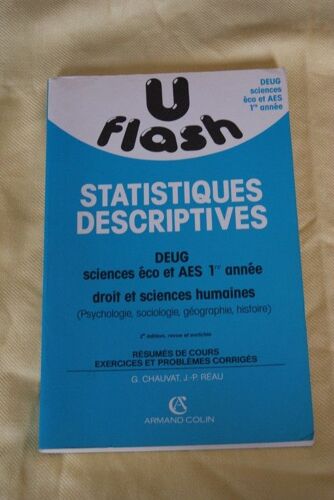 Statistiques Descriptives - Droit Et Sciences Humaines