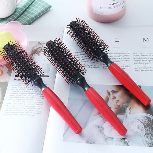 Ages Peigne À Cheveux Portable Résistant À La Chaleur Antistatique Séchage Brosses À Friser Rouleau De Massage Bouclé Salon De Coiffure Soins Outils De Coiffure 