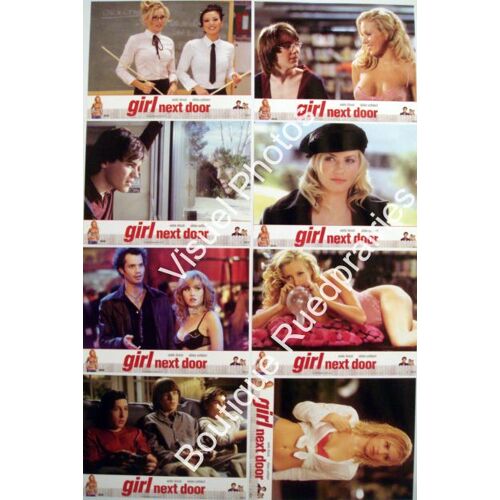Girl Next Door - Luke Greenfield - Elisha Cuthbert - Emile Hirsch - Timothy Olyphant - Paul Dano -  Jeu De Photos D'exploitation Cinématographique - Année 2004 - Format 20x30 Cm