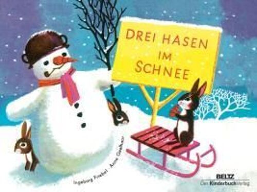 Drei Hasen Im Schnee