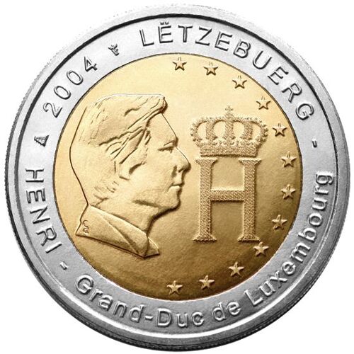 2 Euros Luxembourg 2004