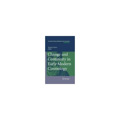 Change And Continuity In Early Modern Cosmology