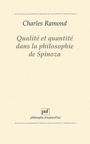 Qualité Et Quantité Dans La Philosophie De Spinoza