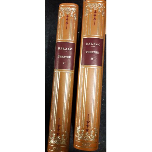 Balzac . Theatre I & Ii Chez Michel De L' Ormeraie