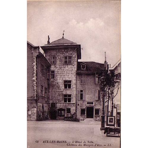 Aix-Les-Bains - L'hotel De Ville - Chateau Des Marquis D'aix - Neuve - Ref 021 647