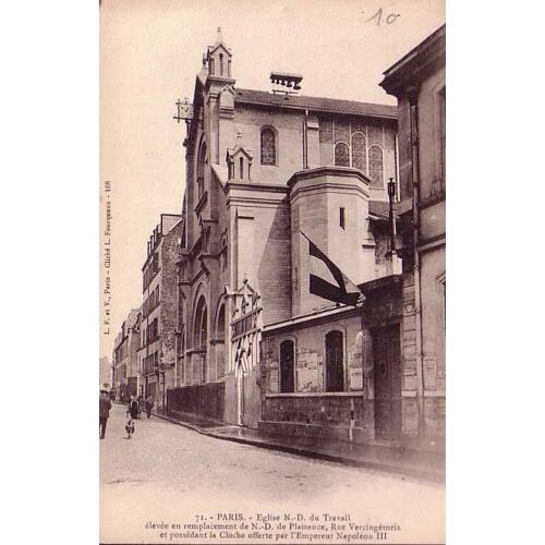 Paris - Eglise Notre Dame Du Travail - Neuve - Ref 021 645