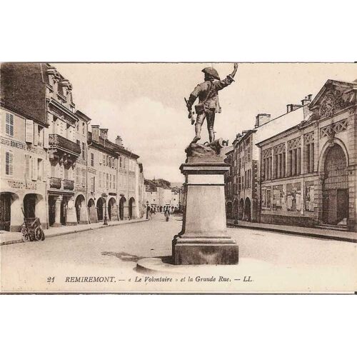 Remiremont - Le Volontaire Et La Grande Rue - Neuve - Ref 021 618