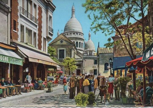 Paris - 2 Cpm De 1960 - Place Du Tertre - Ref. 011 735