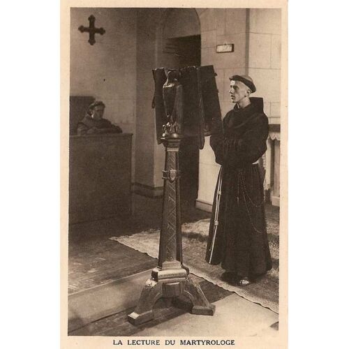 Amiens - La Lecture Du Martyrologe - Neuve - Ref 021 630