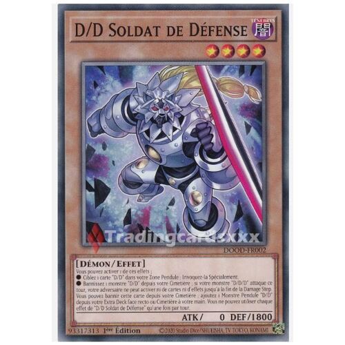 Yu Gi Oh Dood Fr002 D/D Soldat De Défense
