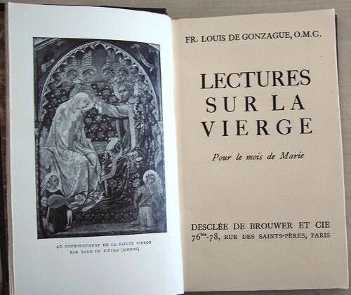 Lectures Sur La Vierge (Pour Le Mois De Marie)