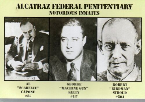 San Francisco - Alcatraz Federal Penitentiary - Notorious Immates - 1980 - Ref. 011 647